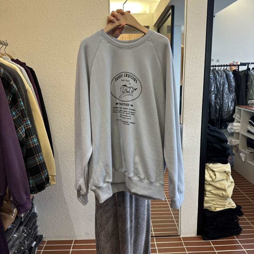 CHOI-L韓國直郵㊣女裝新品時尚25秋冬職業真品衛衣加絨羊毛CHOI衛衣