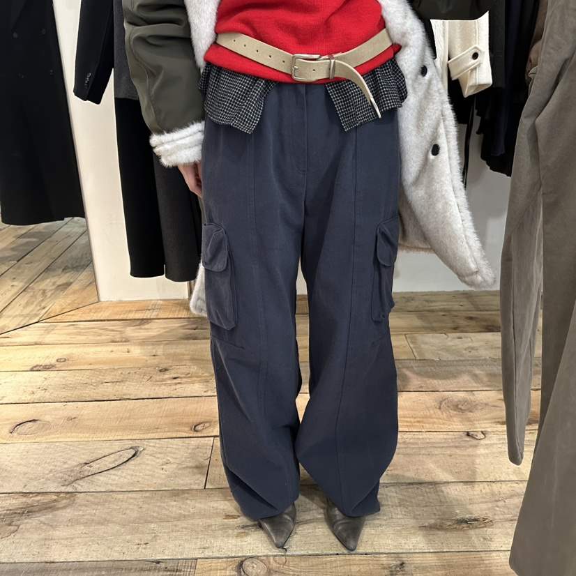 CREAM VILLA東大門㊣直郵女士新款熱賣休閑褲工裝褲CREAMVILLA休閑褲