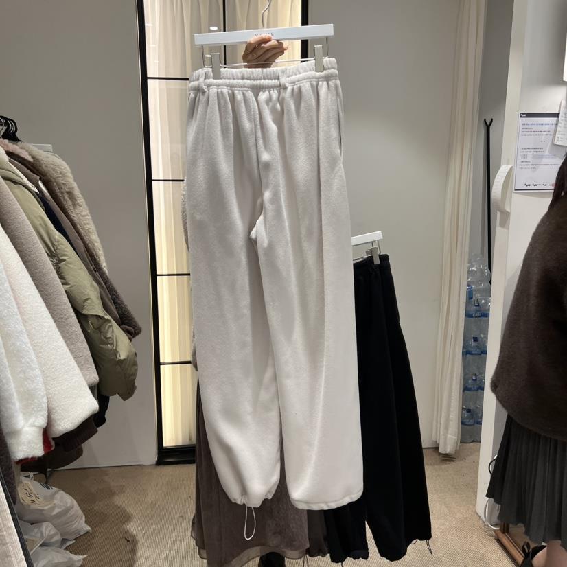 VENIR-a韓國直郵㊣女士新款時尚職業25秋冬休閑褲加絨抓絨VENIR-a休閑褲