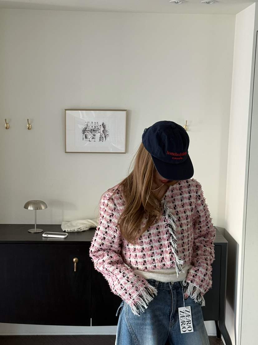 ZEROZERO東大門㊣代購女裝新品人氣推薦真品職業夾克粗花呢ZEROZERO夾克