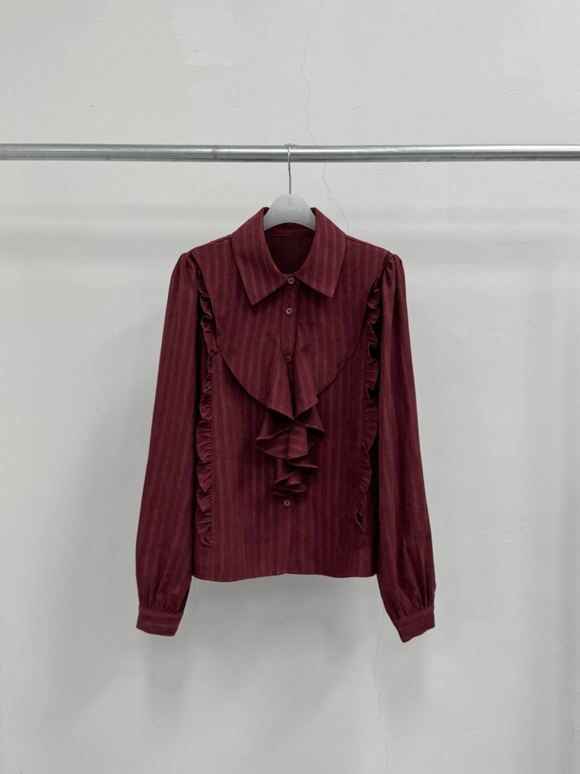 MOSMOS韓國直郵㊣女士新款職業休閑熱賣人氣真品襯衫蕾絲衫MOSMOS襯衫/蕾絲衫