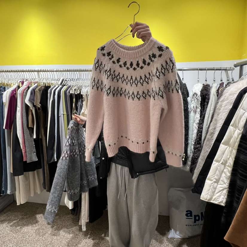 LE MASTERPLACE東大門㊣代購女士新款推薦真品職業休閑針織衫Le masterpiece針織衫