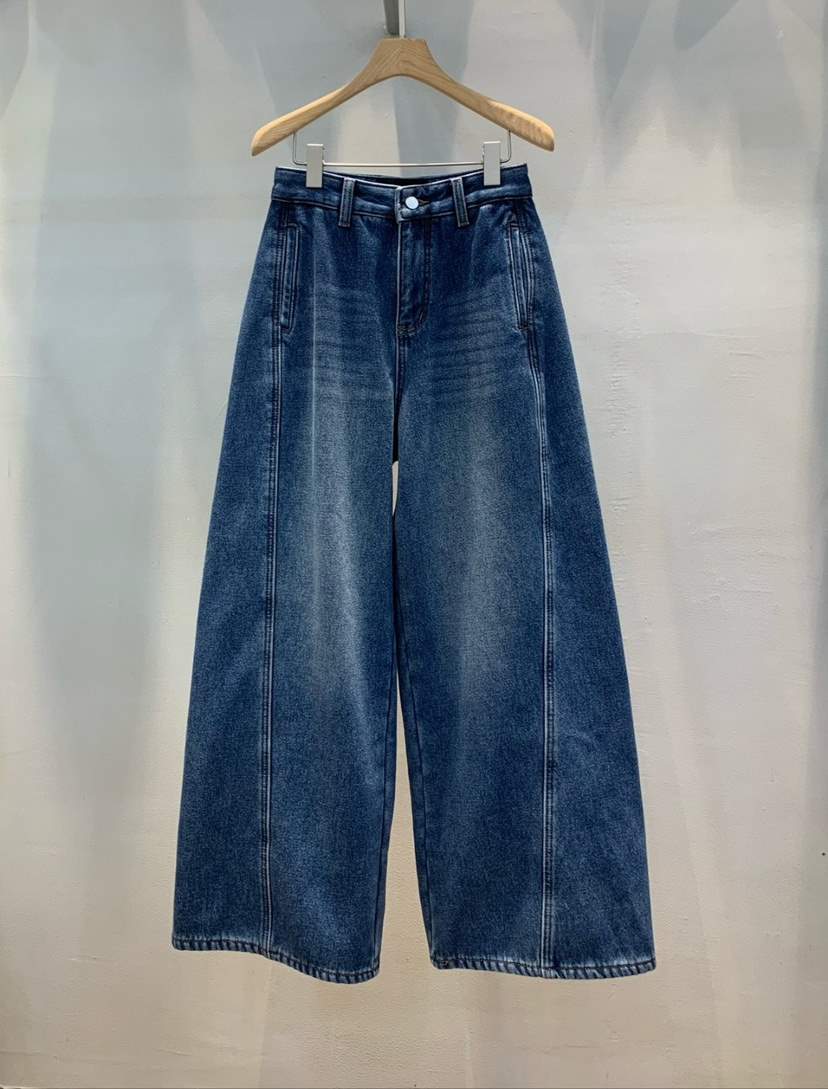 1 2ILLY-S韓國直郵㊣女裝新品25秋冬熱賣休閑推薦時尚牛仔褲1 2ILLY/THE SIL牛仔褲