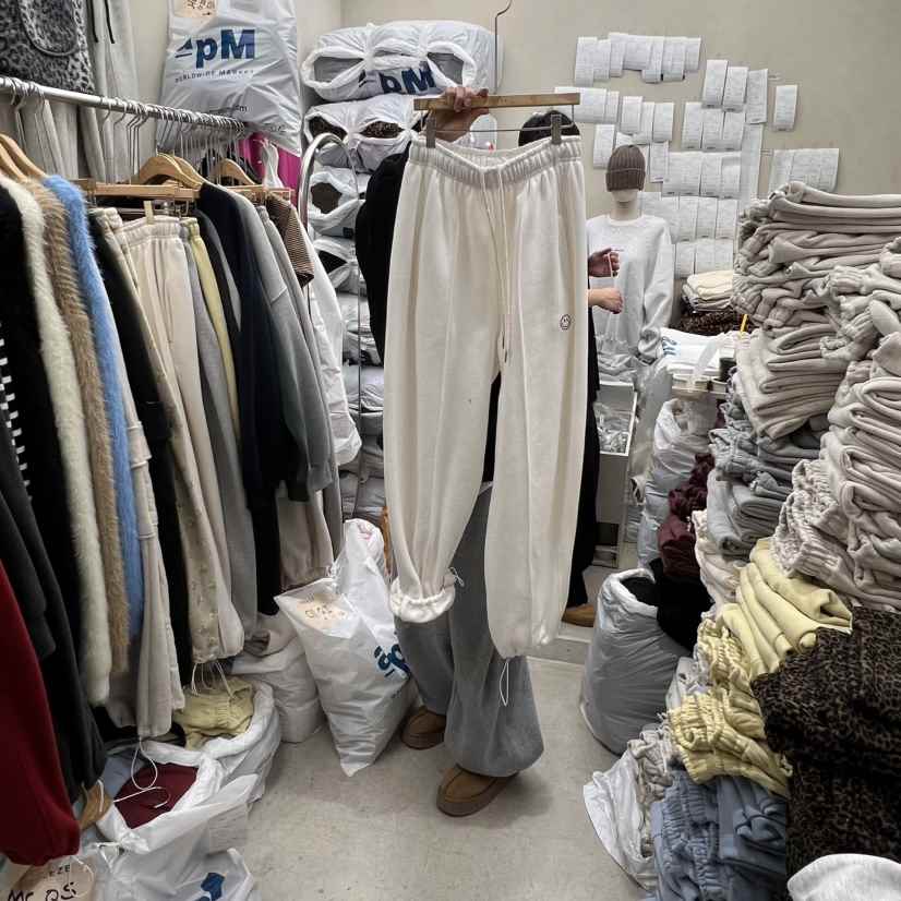 BREEZE韓國代購㊣女裝新品25秋冬時尚推薦熱賣人氣休閑褲褶裥BREEZE休閑褲