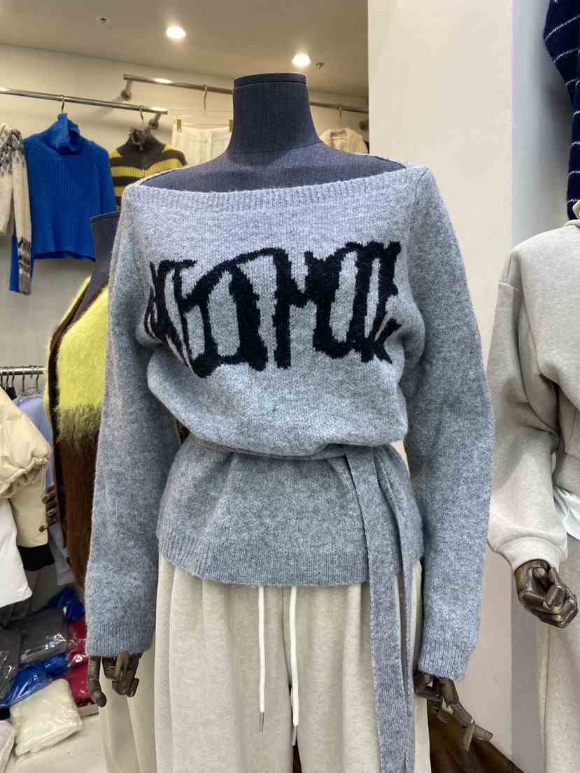 BLACK BIJOU東大門㊣實拍女裝新品時尚人氣休閑真品推薦毛衣BLACK BIJOU毛衣