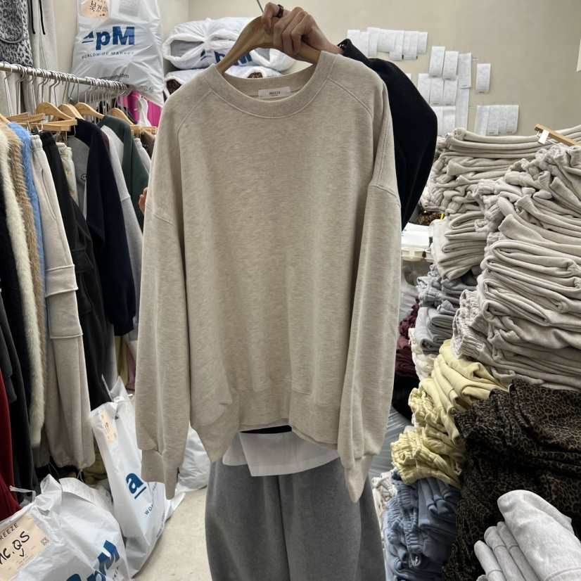 BREEZE東大門㊣實拍女裝新品時尚推薦休閑人氣25秋冬真品衛衣BREEZE衛衣