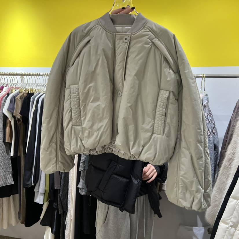 LE MASTERPLACE韓國代購㊣女士新款熱賣真品職業人氣短款棉服Le masterpiece短款棉服