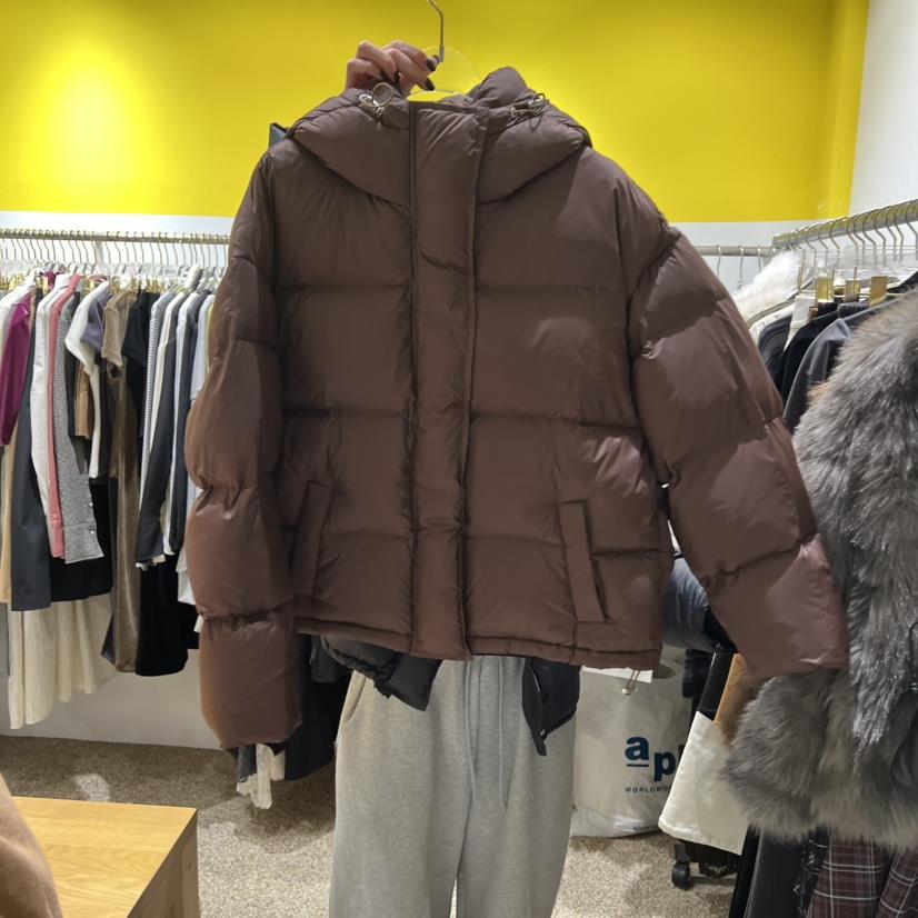 LE MASTERPLACE韓國直郵㊣女裝新款休閑職業短款羽絨服絨鵝Le masterpiece短款羽絨服