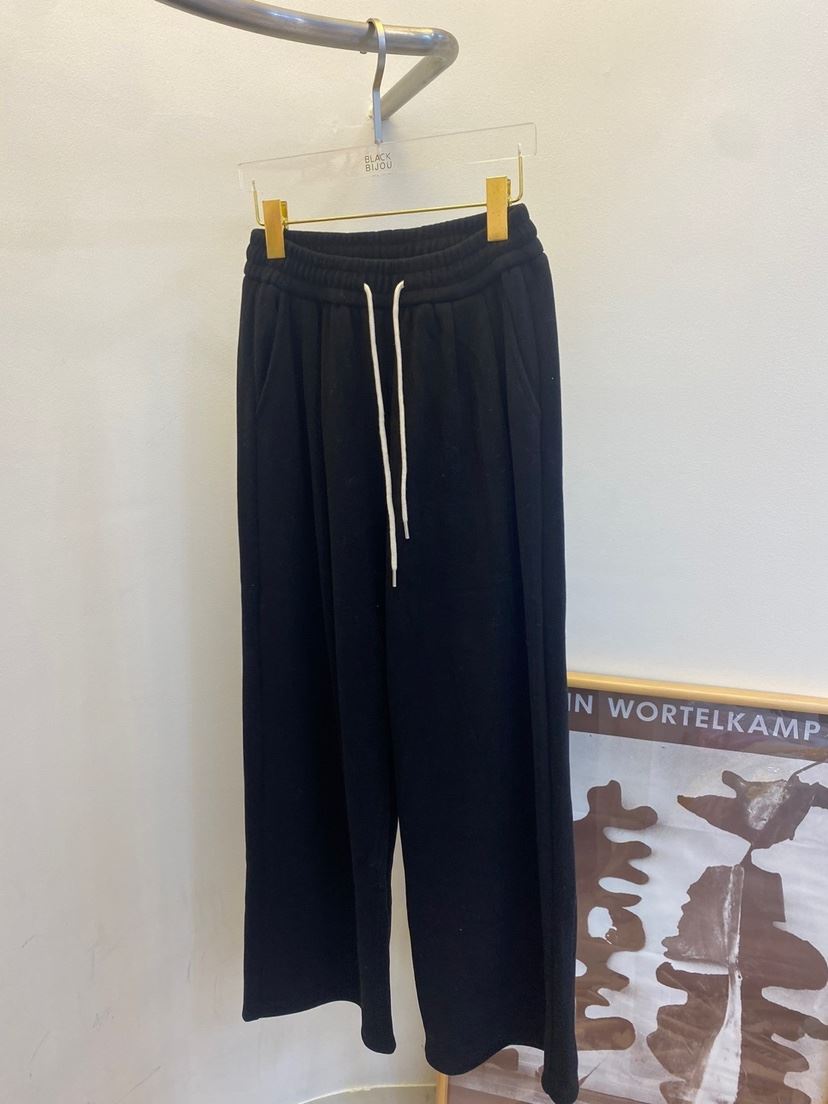 BLACK BIJOU東大門㊣代購女士新款職業人氣休閑褲加絨抓絨BLACK BIJOU休閑褲