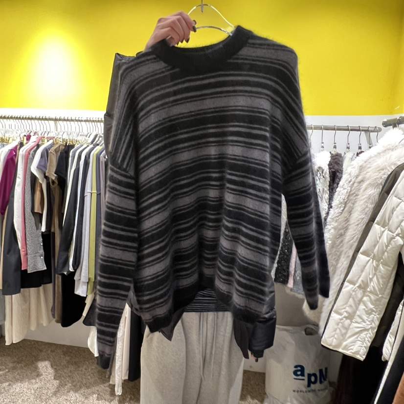 LE MASTERPLACE東大門㊣代購女裝新品人氣時尚針織衫浣熊寬松Le masterpiece針織衫