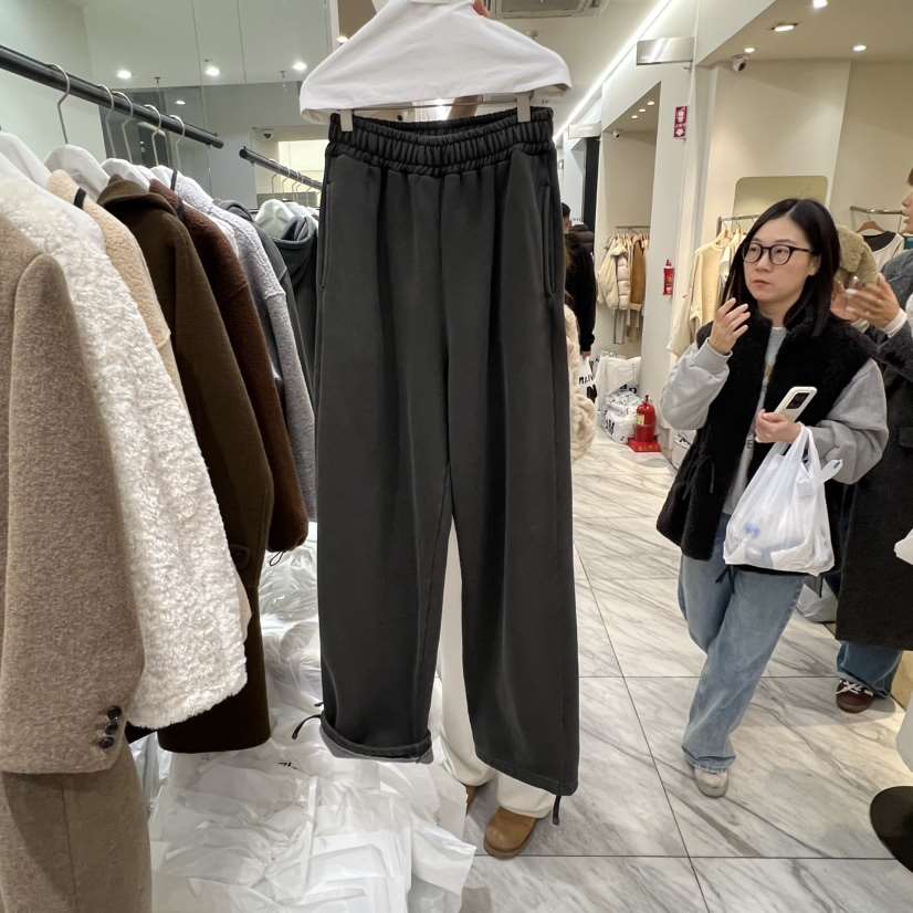 VERVEINE東大門㊣直郵女裝新款休閑職業推薦熱賣時尚休閑褲絨VERVEINE休閑褲