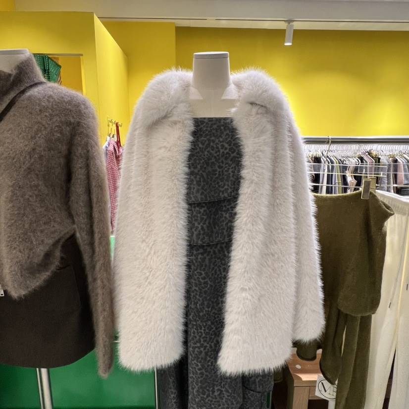 LE MASTERPLACE東大門㊣直郵女裝新款休閑25秋冬真品夾克皮草Le masterpiece夾克