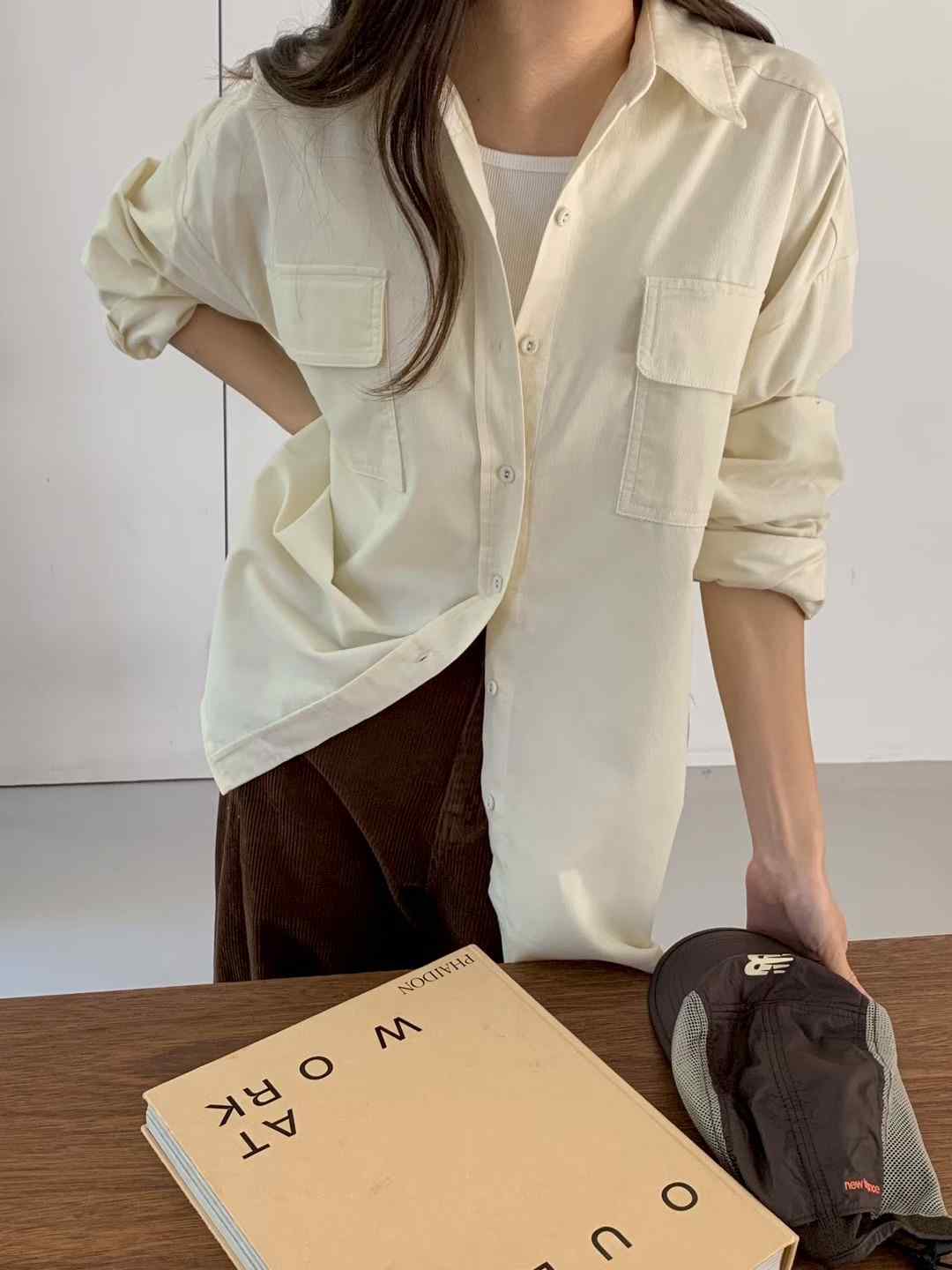 AN STAND東大門㊣直郵女士新品人氣25秋冬職業熱賣襯衫蕾絲衫AN STAND-2件起襯衫/蕾絲衫