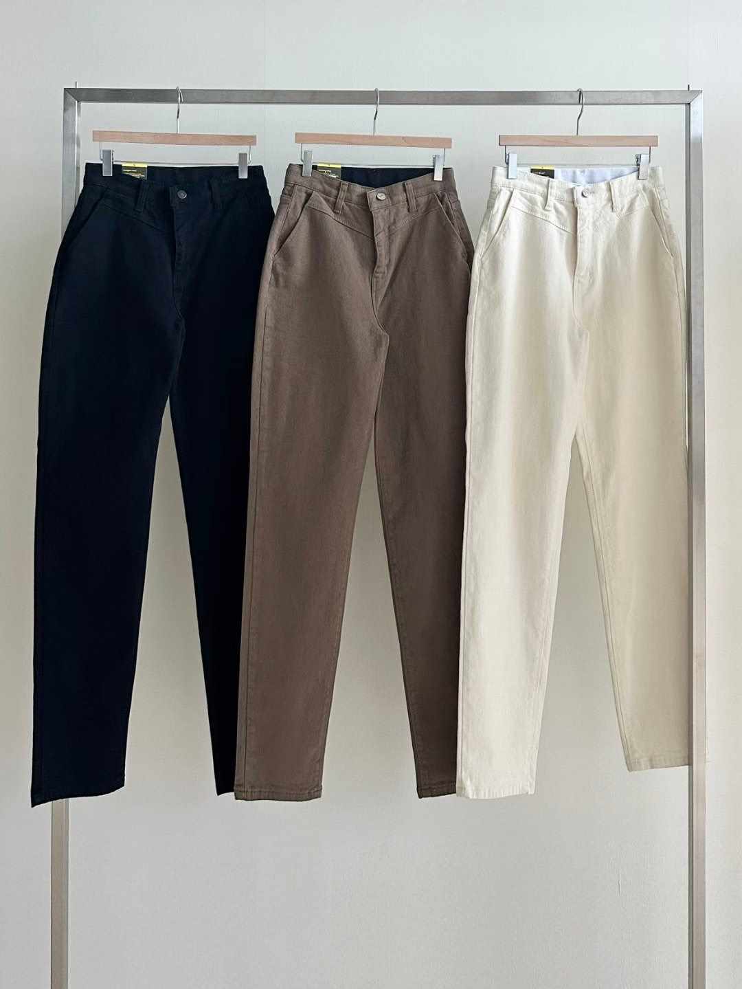 FLY DENIM東大門㊣實拍女裝新品熱賣休閑真品職業牛仔褲棉FLY DENIM牛仔褲