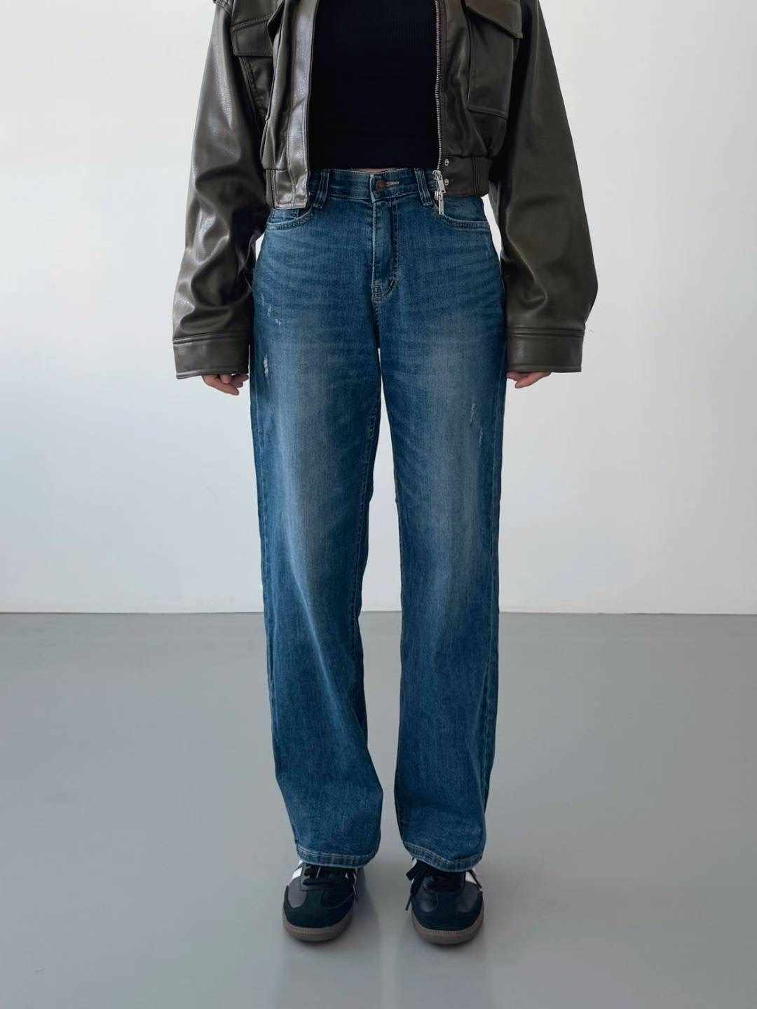 FLY DENIM東大門㊣直郵女裝新款推薦人氣25秋冬休閑牛仔褲FLY DENIM牛仔褲