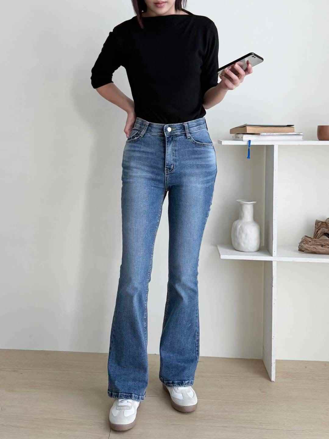 FLY DENIM東大門㊣代購女裝新款25秋冬真品時尚推薦牛仔褲FLY DENIM牛仔褲