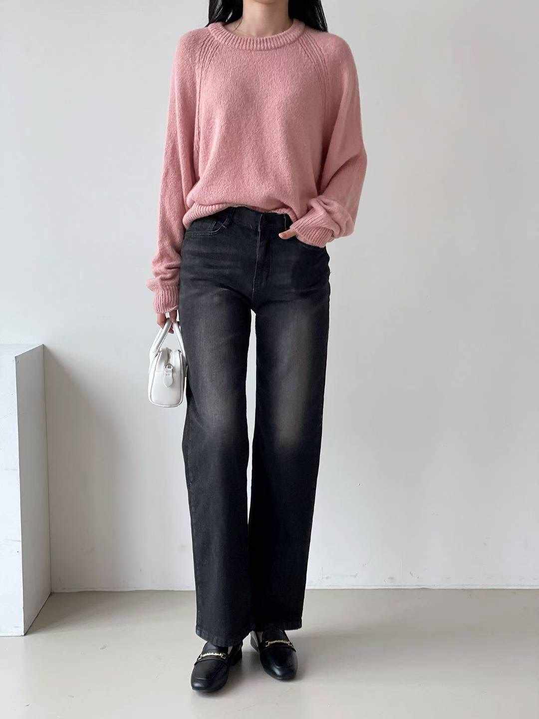 FLY DENIM韓國直郵㊣女士新品推薦熱賣真品職業休閑牛仔褲FLY DENIM牛仔褲