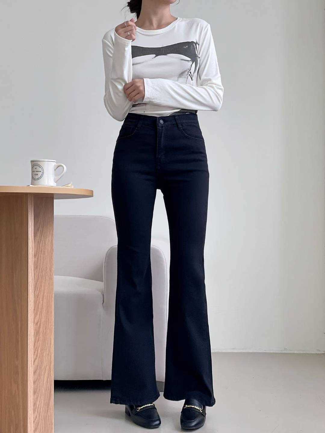 FLY DENIM東大門㊣代購女裝新品人氣時尚推薦25秋冬牛仔褲FLY DENIM牛仔褲