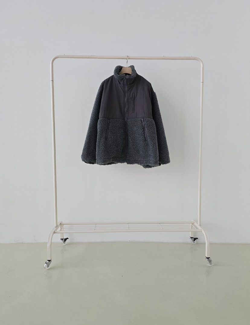 J SHOP韓國直郵㊣女裝新款職業時尚25秋冬人氣夾克抓絨拉鏈J_SHOP夾克