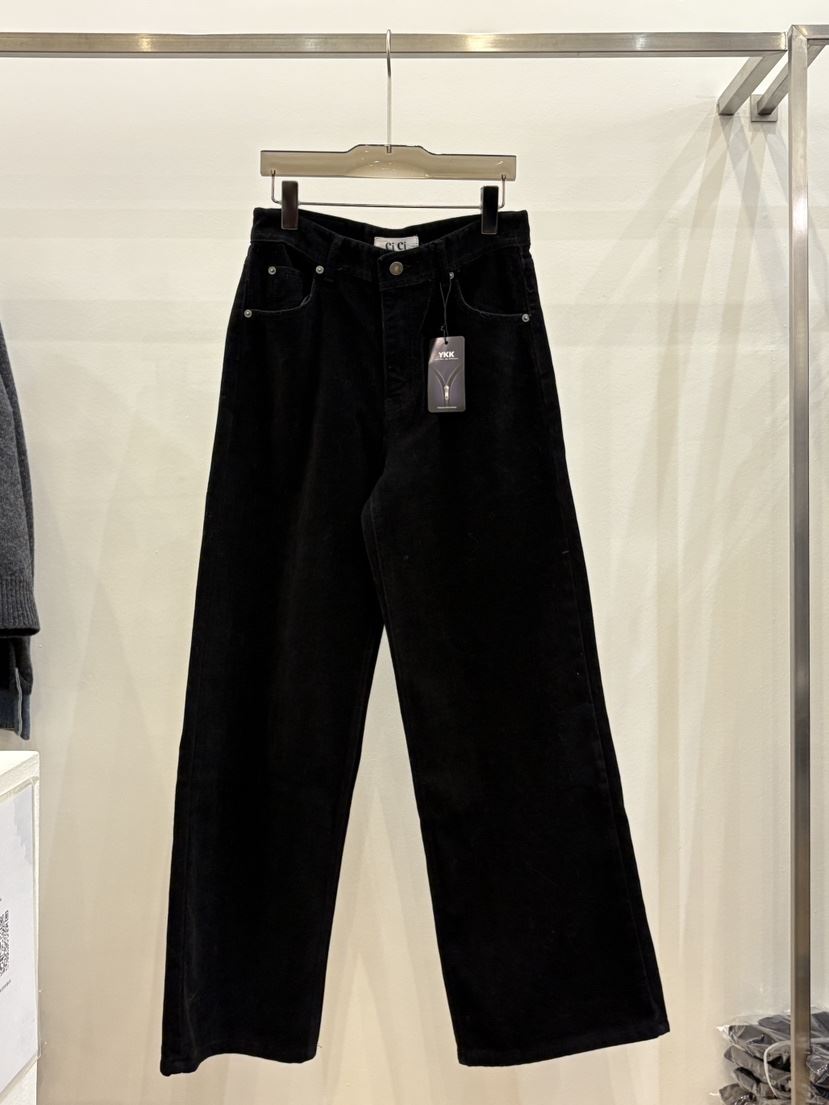 CICI東大門㊣代購女裝新品時尚休閑熱賣休閑褲加絨抓絨柔軟Ci Ci休閑褲