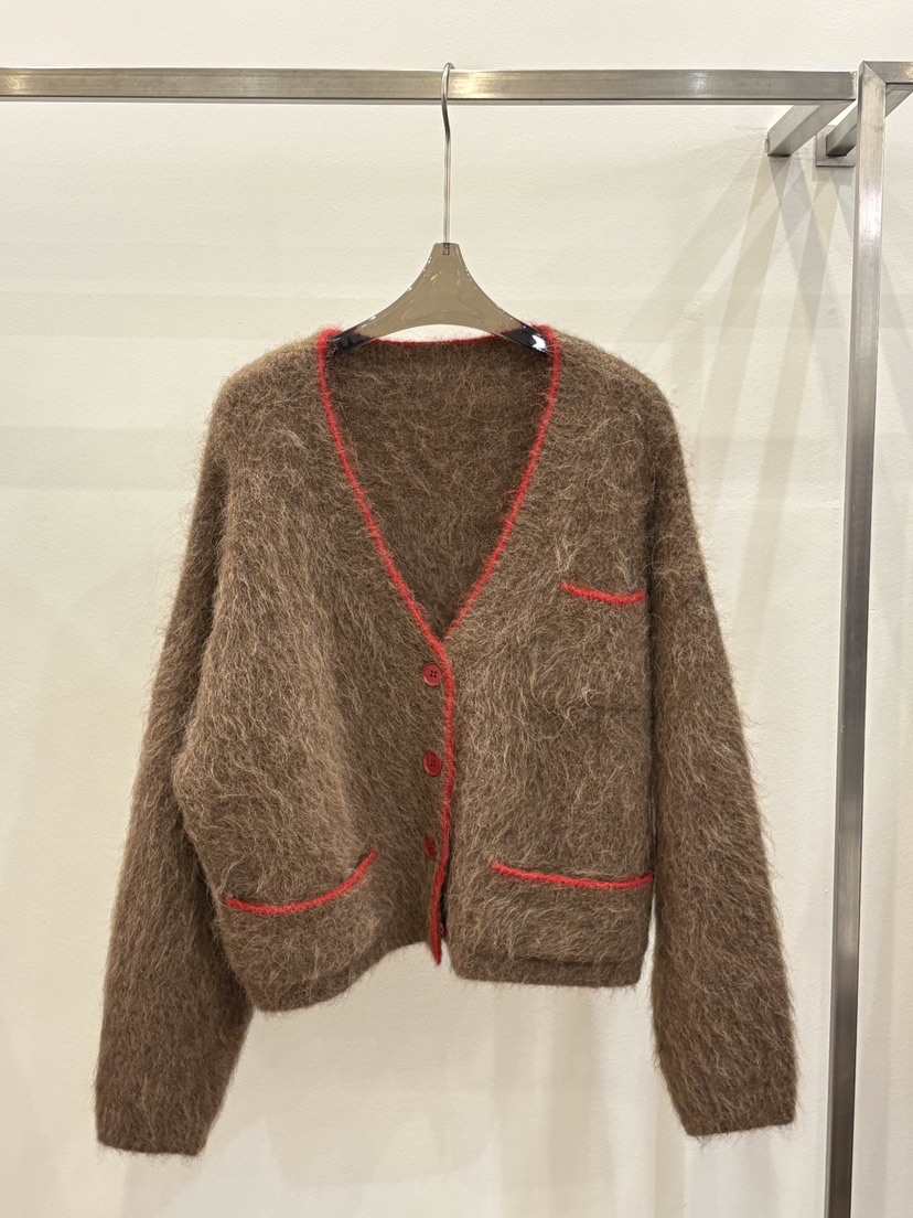 CICI韓國直郵㊣女裝新品休閑職業真品推薦針織衫羊駝毛開衫Ci Ci針織衫