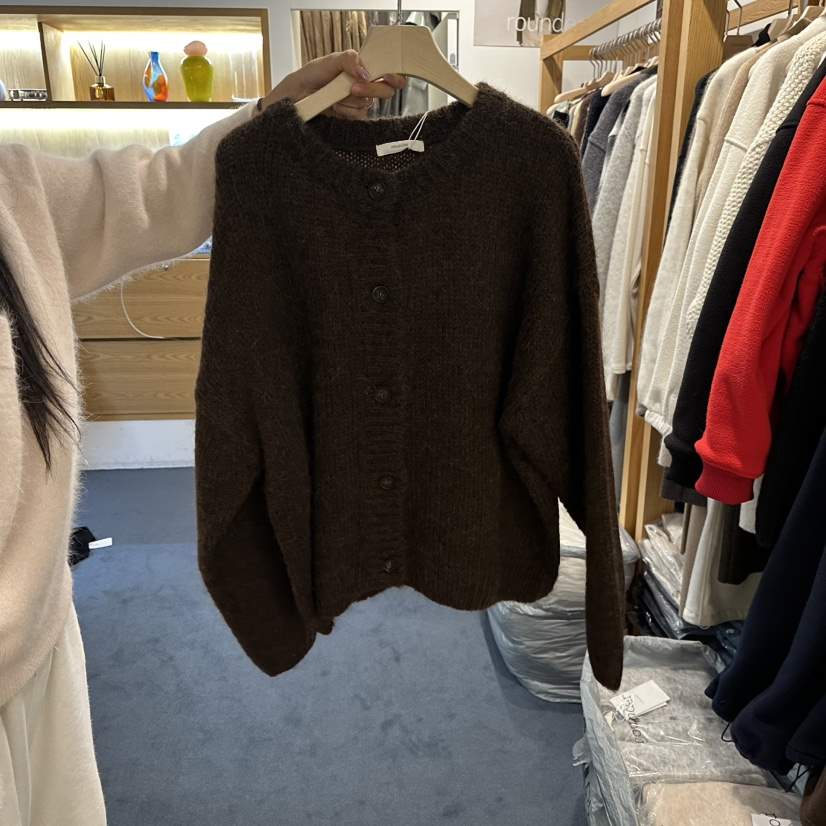 ROUNDER韓國直郵㊣女士新款真品25秋冬時尚推薦熱賣職業毛衣ROUNDER毛衣