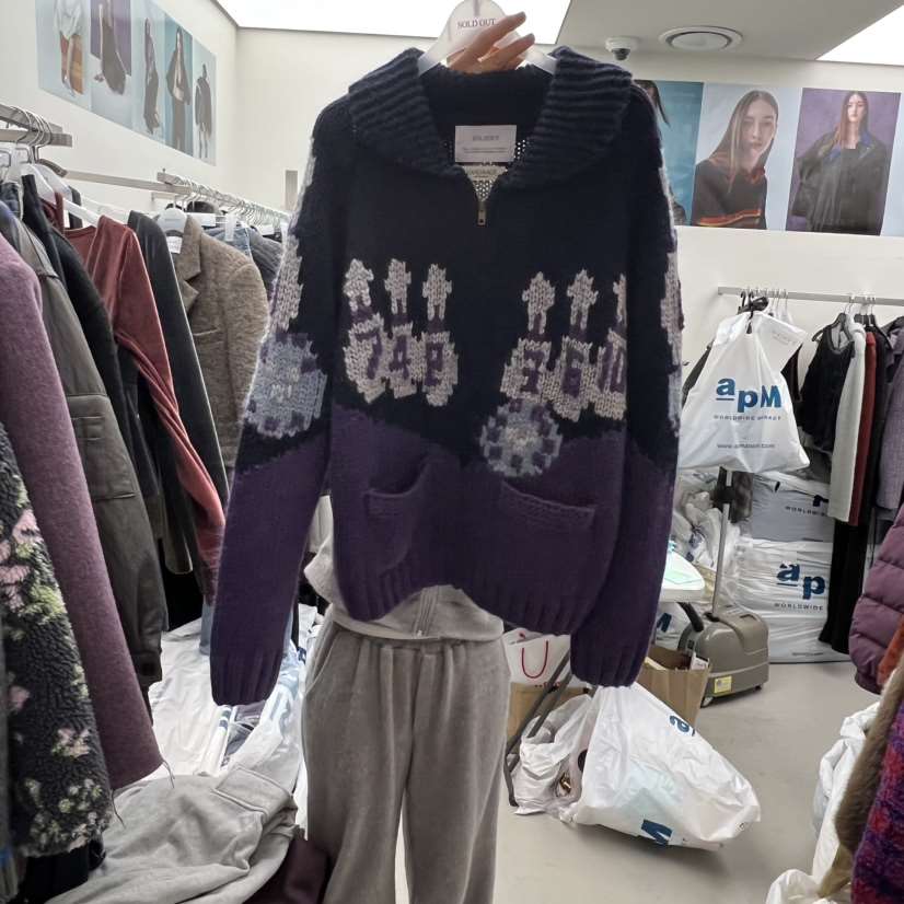 SOLD OUT東大門㊣直郵女裝新品推薦25秋冬真品人氣職業毛衣SOLD OUT毛衣