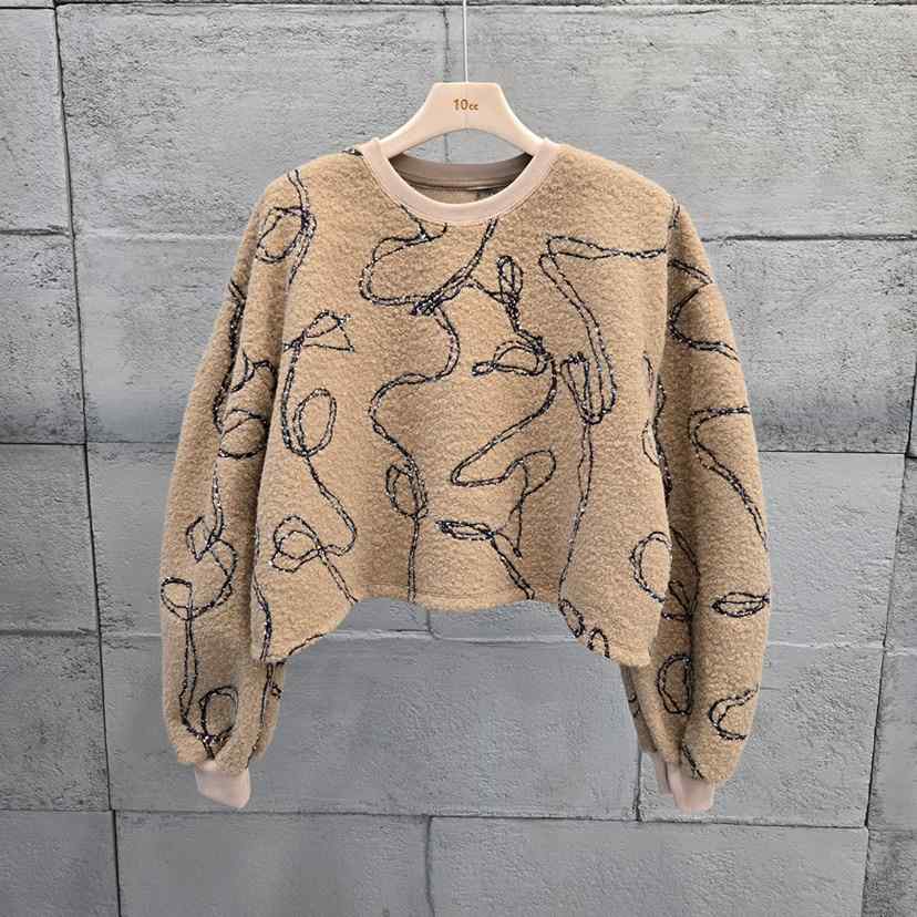 10CC東大門㊣代購女士新款25秋冬人氣時尚休閑真品熱賣衛衣10CC衛衣