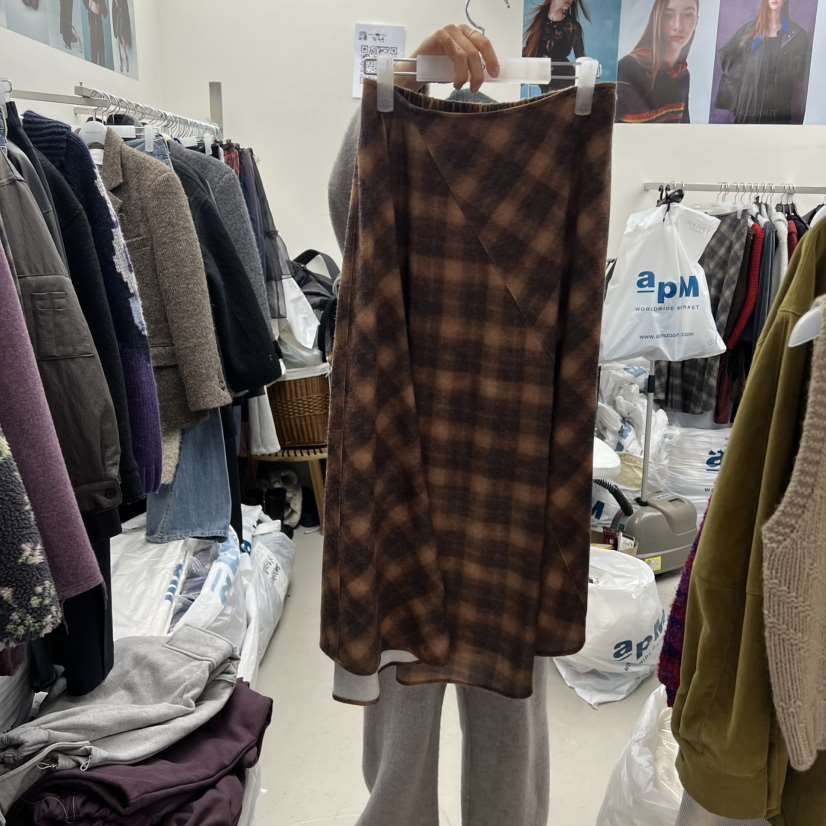 SOLD OUT東大門㊣直郵女士新品推薦25秋冬真品時尚休閑長裙SOLD OUT長裙