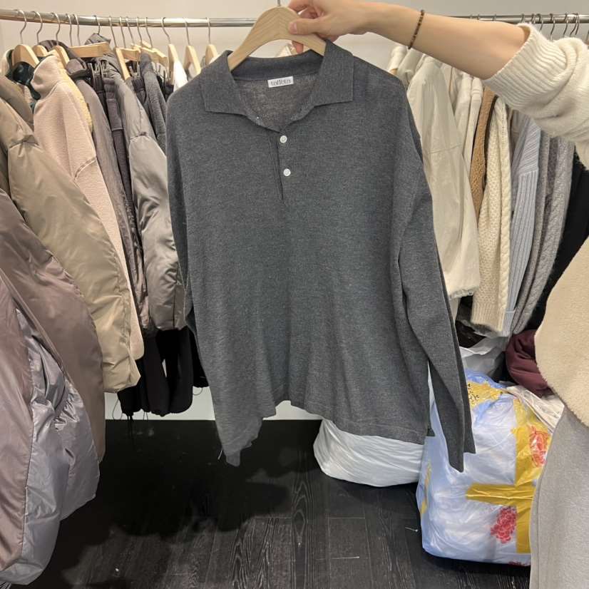 TAFFETA東大門㊣實拍女裝新款真品人氣25秋冬休閑職業長袖T恤TAFFETA長袖T恤