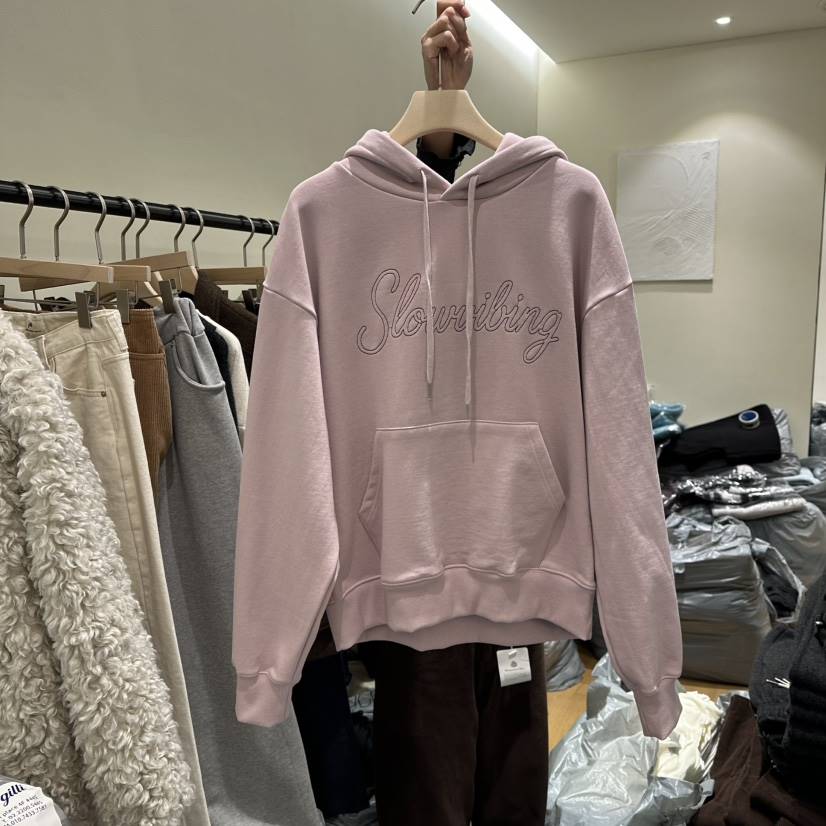 GILLI東大門㊣代購女裝新品人氣休閑真品25秋冬職業衛衣刺繡GILLI衛衣