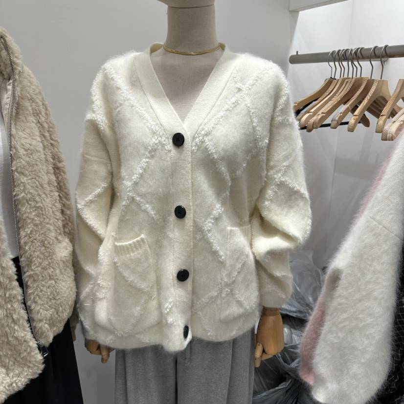 XPARTY東大門㊣直郵女裝新款休閑時尚真品推薦人氣毛衣花朵XPARTY毛衣