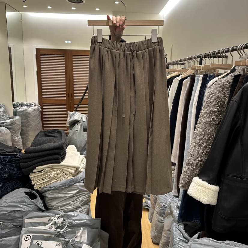 GILLI東大門㊣實拍女士新款真品人氣休閑職業25秋冬時尚長裙GILLI長裙