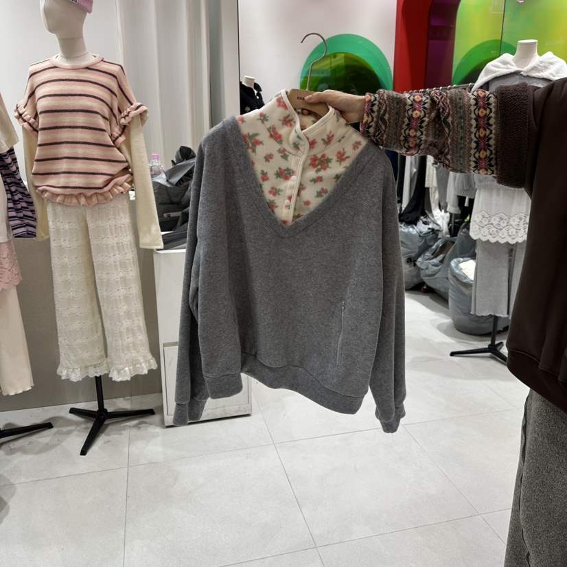 MINI UNNI東大門㊣實拍女士新款熱賣25秋冬推薦休閑真品衛衣MINI UNNI衛衣