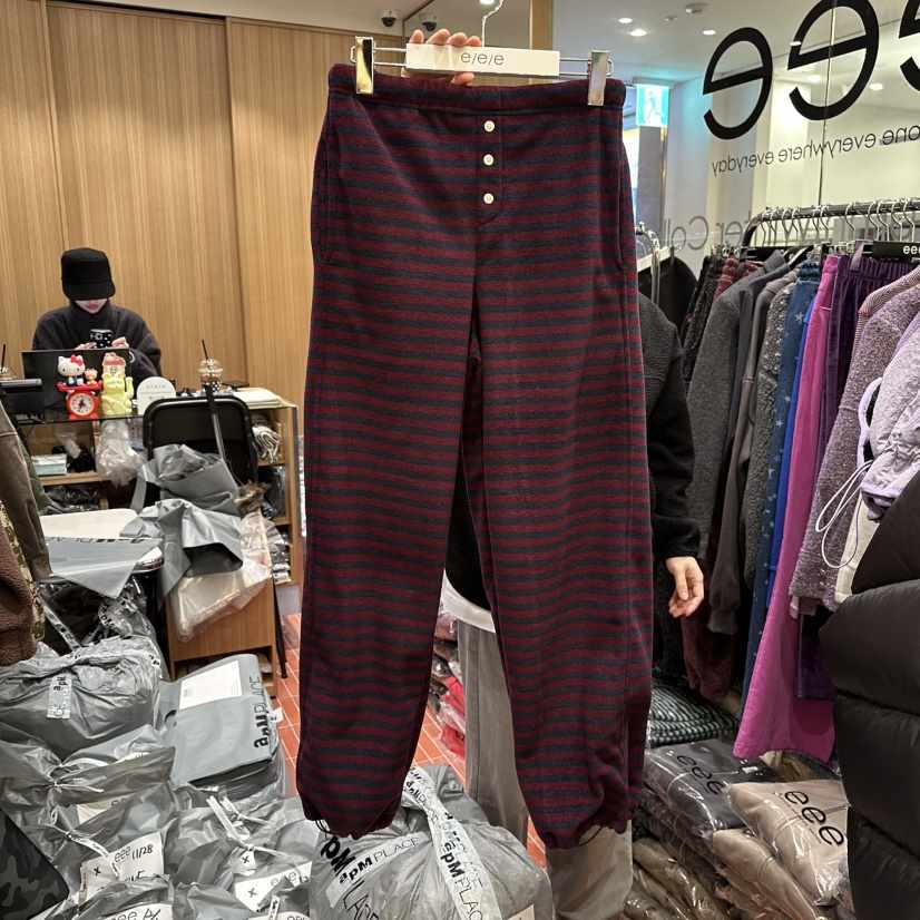 E/E/E韓國直郵㊣女士新款真品熱賣人氣25秋冬職業休閑休閑褲E/E/E休閑褲