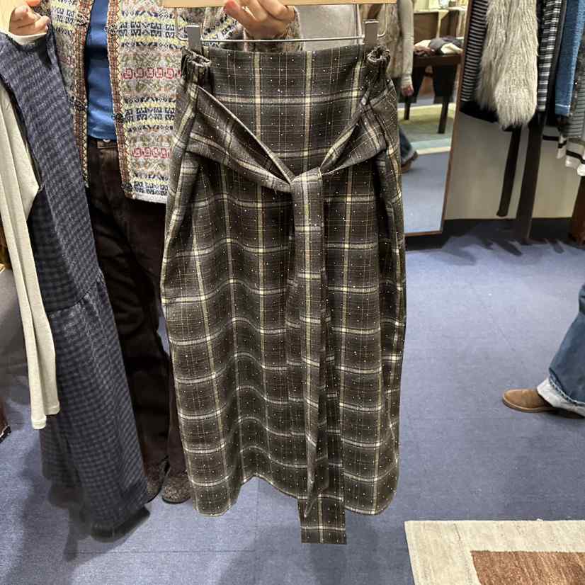 FURE韓國代購㊣女裝新款休閑25秋冬推薦人氣職業熱賣真品長裙FURE長裙