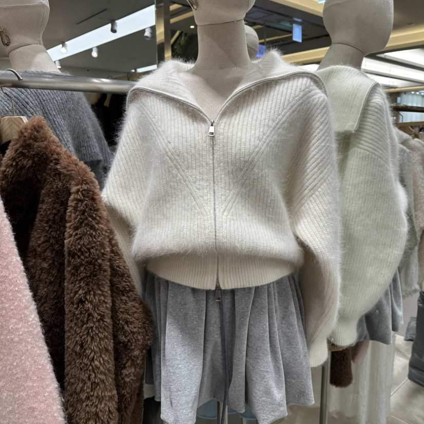 XPARTY東大門㊣直郵女裝新品熱賣真品休閑職業人氣毛衣拉鏈XPARTY毛衣