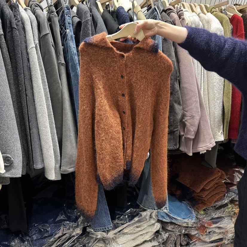 BRUNI/RICOTTA東大門㊣實拍女裝新品25秋冬職業熱賣針織衫BRUNI/RICOTTA針織衫