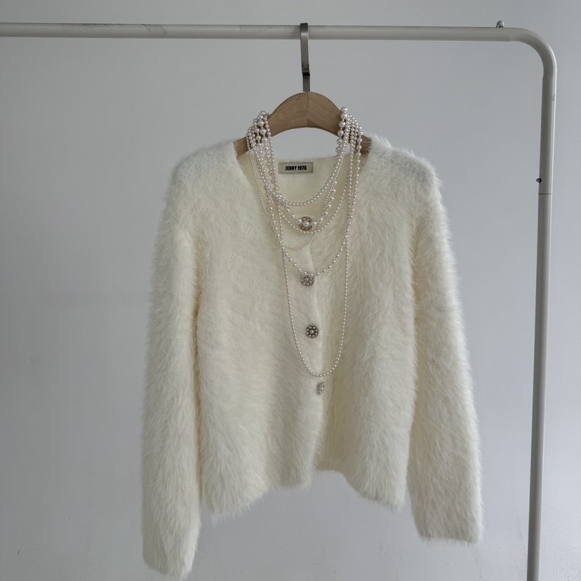 JENNY 1976東大門㊣實拍女裝新品推薦25秋冬真品時尚針織衫JENNY 1976針織衫