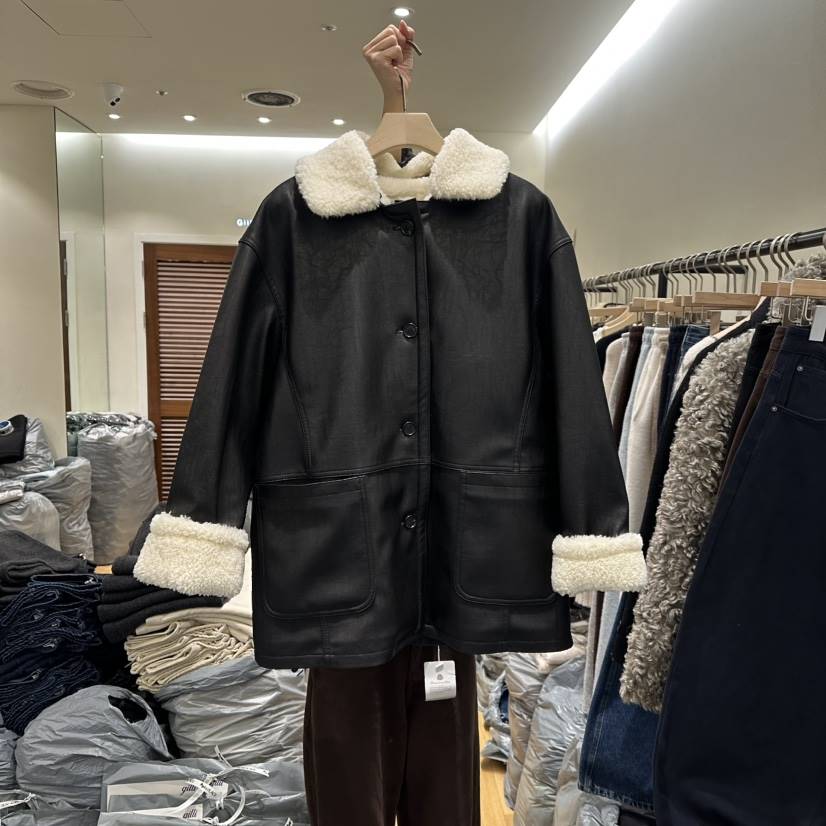 GILLI東大門㊣直郵女士新款時尚25秋冬真品推薦休閑中長款大衣GILLI中長款大衣