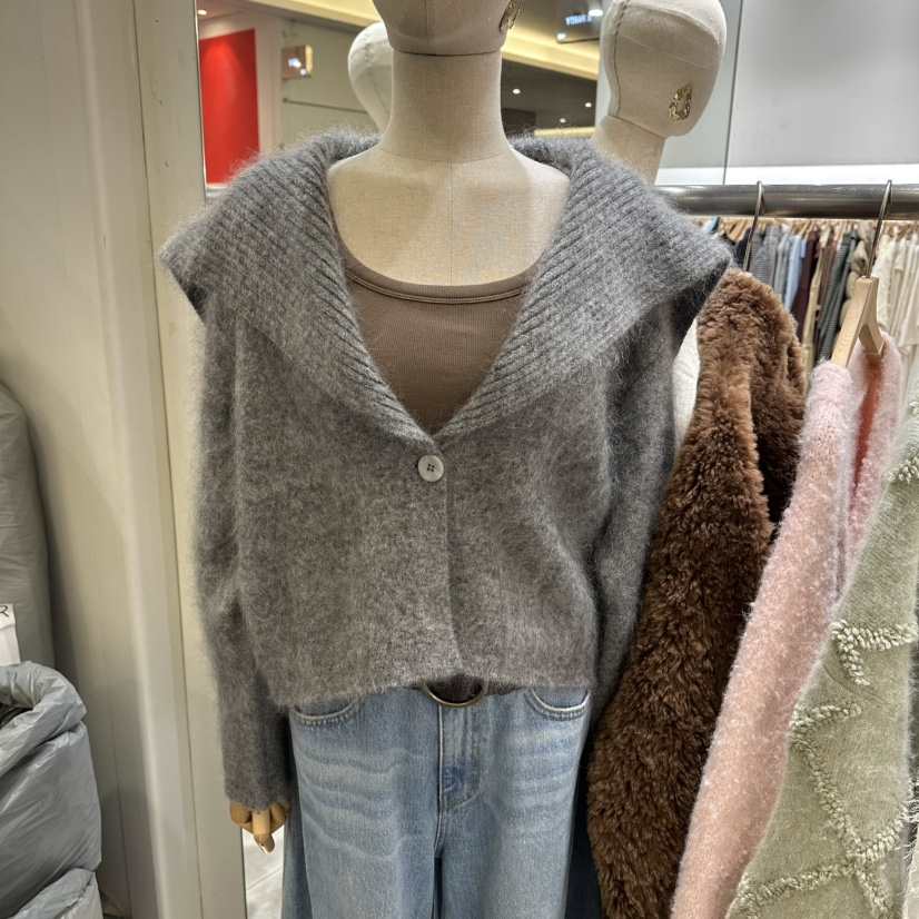 XPARTY韓國代購㊣女士新款人氣時尚職業推薦25秋冬真品毛衣XPARTY毛衣