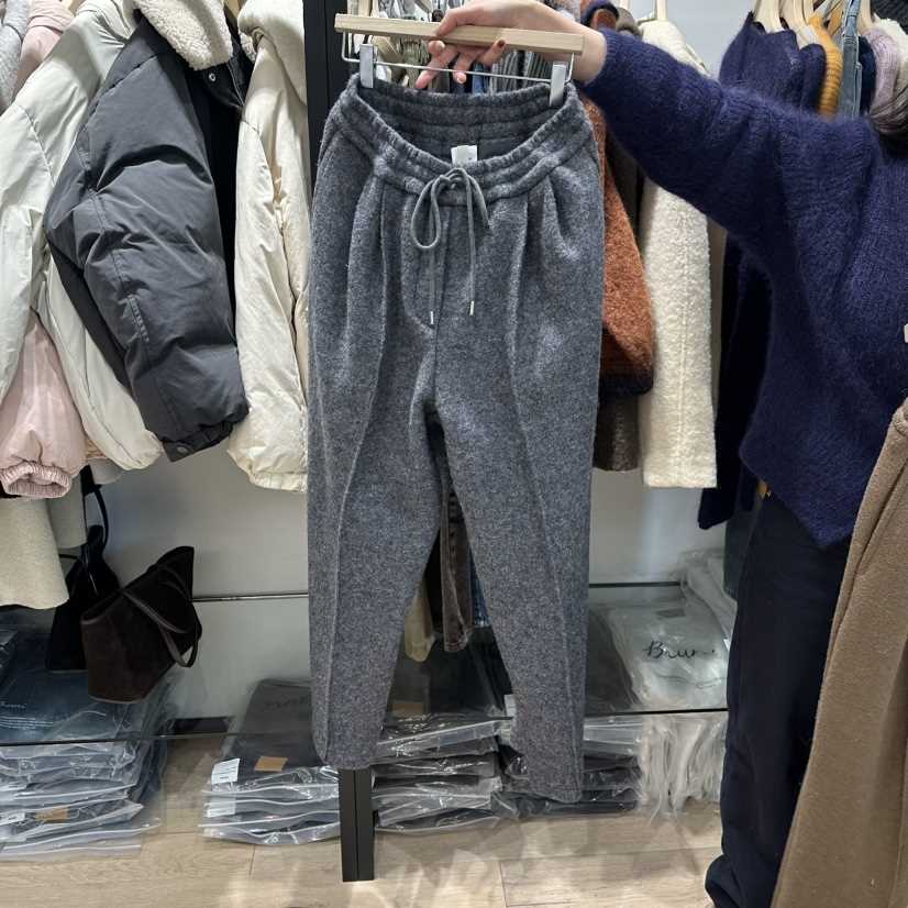 BRUNI/RICOTTA韓國直郵㊣女士新款熱賣25秋冬時尚休閑休閑褲BRUNI/RICOTTA休閑褲