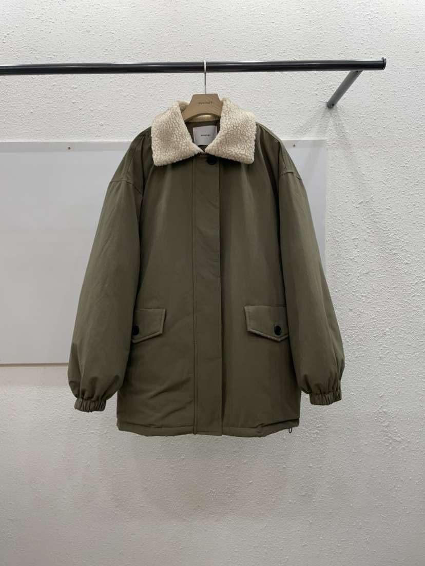 EGGPLANT東大門㊣實拍女裝新款時尚熱賣推薦休閑長款羽絨服EGGPLANT長款羽絨服