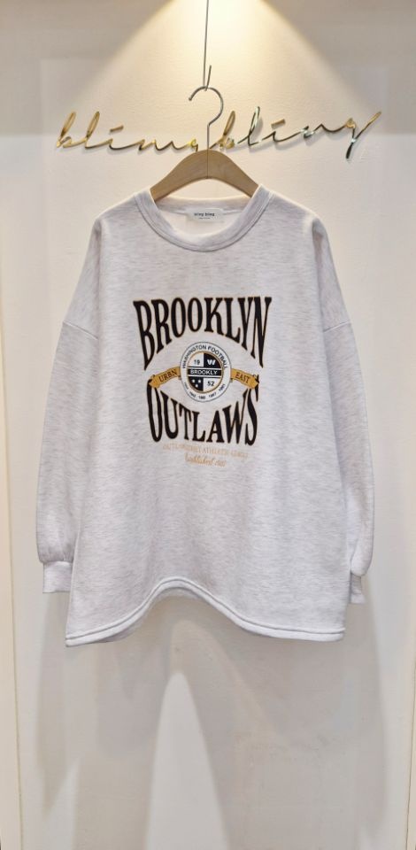 BLING BLING-S韓國直郵㊣女士新品時尚推薦25秋冬長袖T恤加絨BLING BLING-S長袖T恤