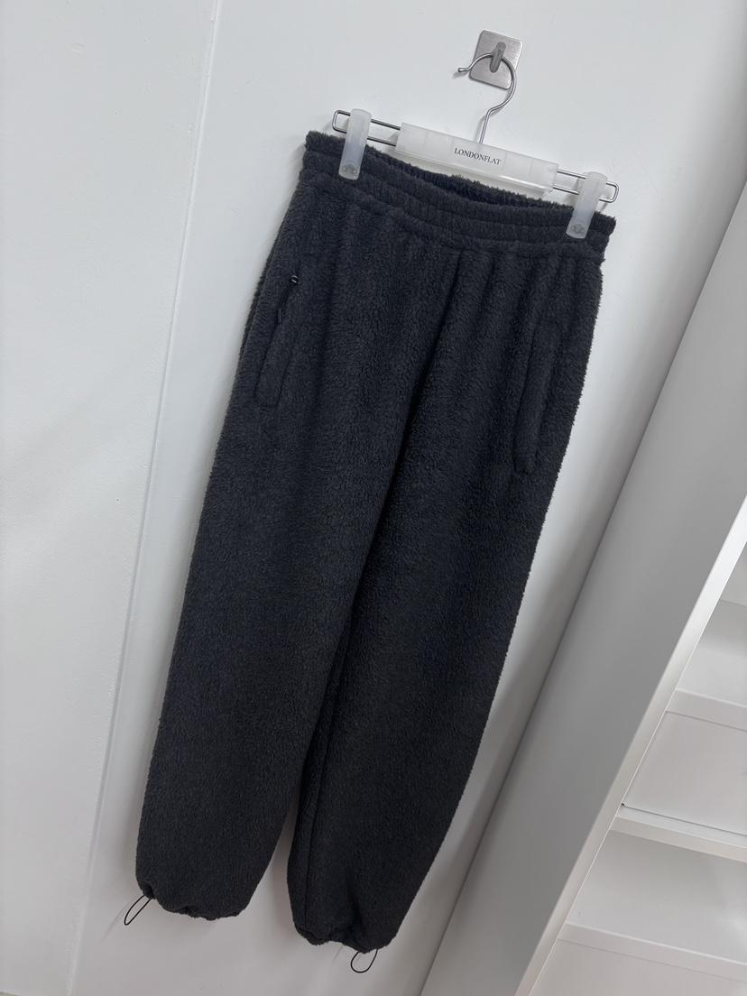 LONDON FLAT東大門㊣直郵女裝新品熱賣休閑職業休閑褲抓絨LONDON FLAT休閑褲