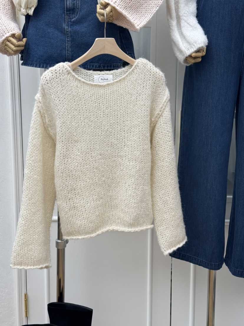 RE:FRESH-L東大門㊣直郵女士新品職業休閑人氣時尚熱賣針織衫RE:FRESH針織衫