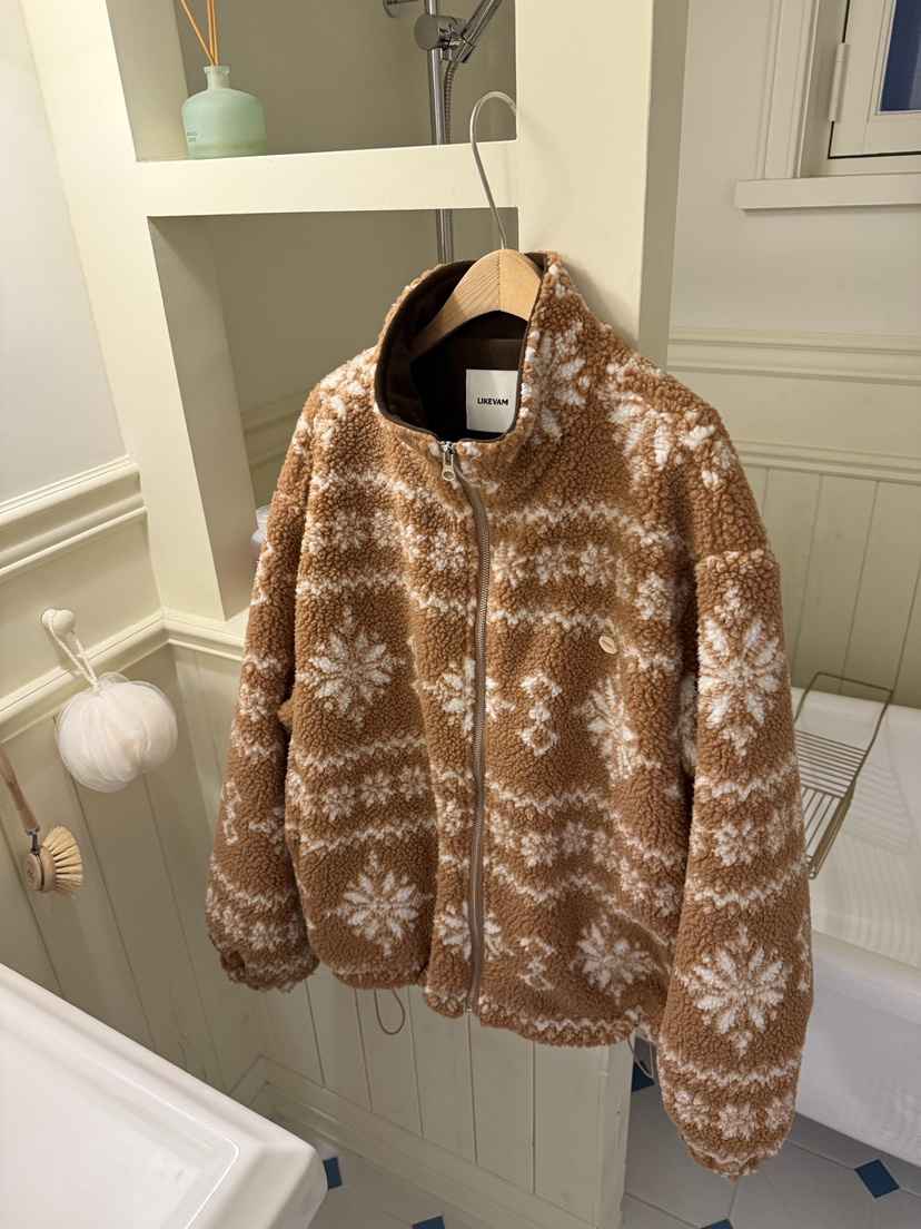 LIKEVAM韓國代購㊣女裝新款時尚25秋冬推薦休閑熱賣人氣夾克LIKEVAM夾克