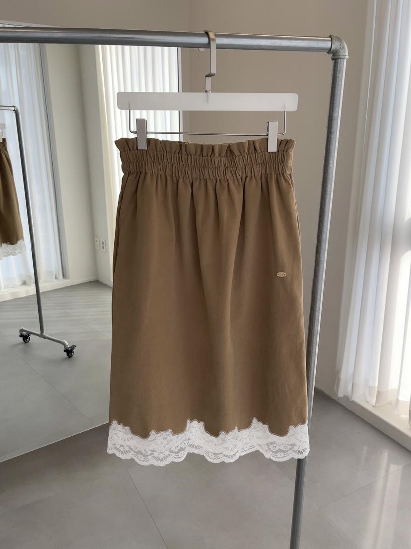 J CRANE-A韓國直郵㊣女士新款熱賣25秋冬半身裙中短裙蕾絲J CRANE半身裙/中短裙