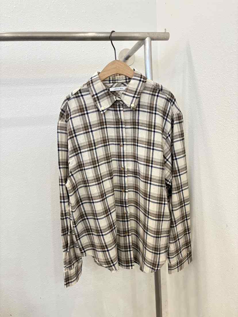 LUMIPLE東大門㊣直郵女士新款休閑人氣時尚職業襯衫蕾絲衫格紋LUMIPLE襯衫/蕾絲衫