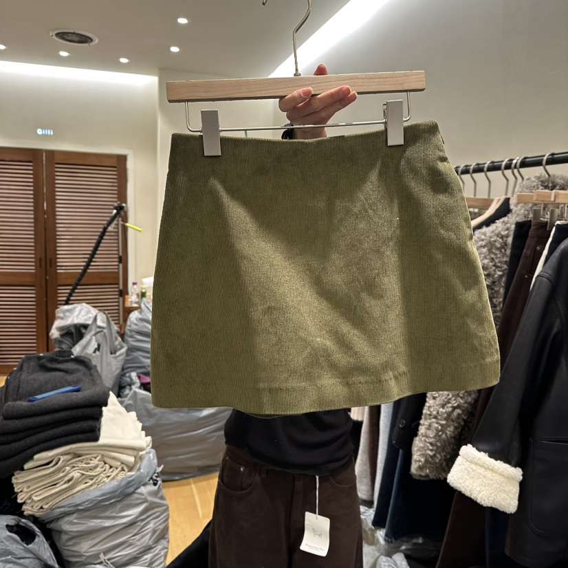 GILLI東大門㊣代購女士新品人氣職業推薦時尚休閑裙褲燈心絨GILLI裙褲